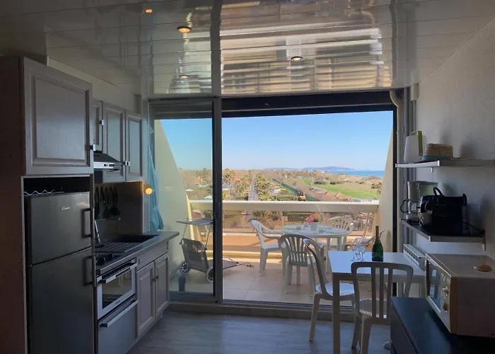 561 2 Pers Heliopolis Ab Vue Lägenhet Agde